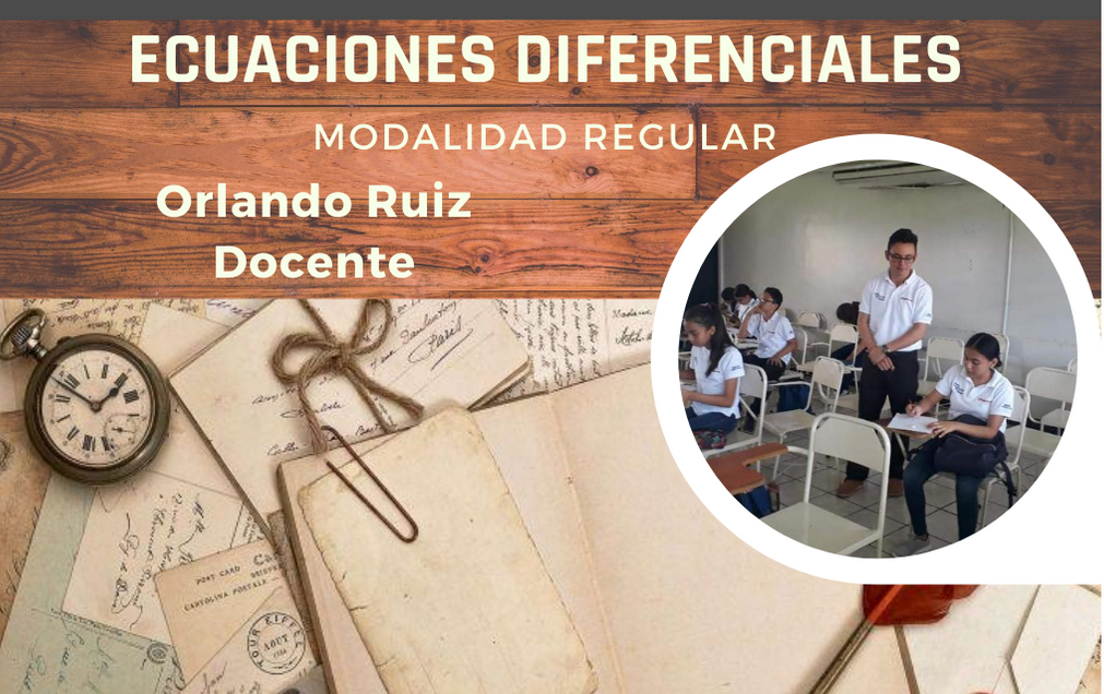 Ecuaciones Diferenciales - Regular. 2021