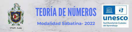 Teoría de Números - Sabatino -2022