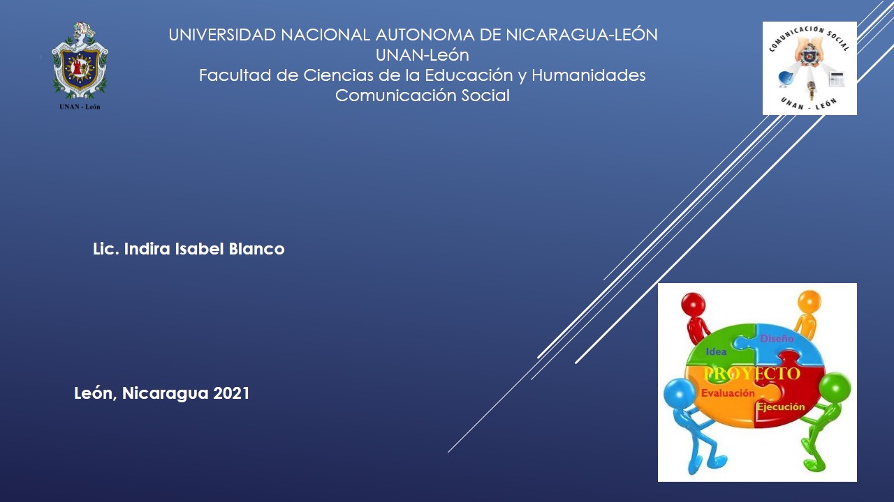 Formulación, Gestión y Evaluación de Proyecto